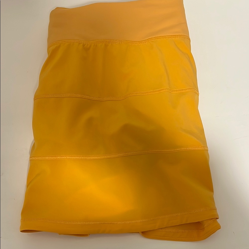 Lululemon Vibrant Yellow Skirt